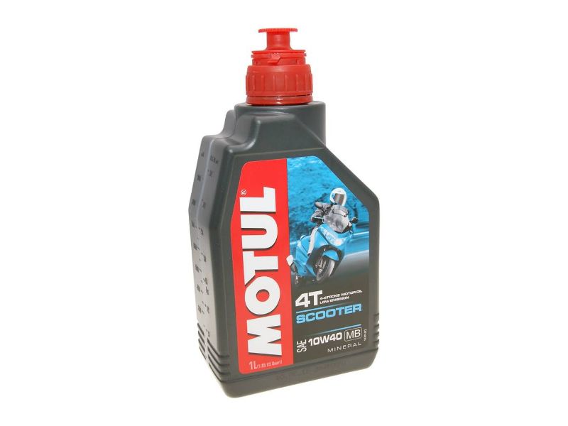 Obrázok z Olej Motul  4-takt 4T 10W40 Scooter MB 1 Liter