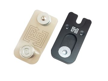 Obrázok z držiak špž sada Hot Swop Enduro čierna f.