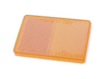 Obrázok z odrazka 57x39mm oranžová f. color, samolepiaca 