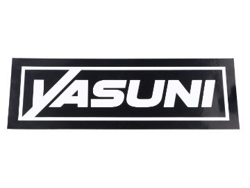 Obrázok z Nálepka na koncovku / tlmič výfuku 170x38 YASUNI