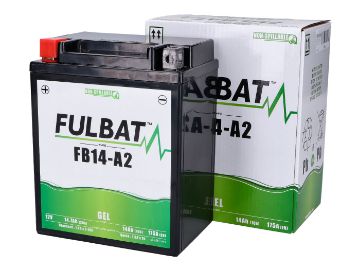 Obrázok z batéria Fulbat FB14-A2 GEL (12N14-4A)
