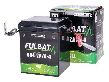 Obrázok z batéria Fulbat 6V 6N4-2A / A-4 GEL