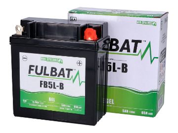 Obrázok z batéria Fulbat FB5L-B GEL
