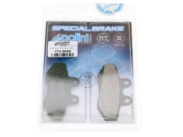 Obrázok z brzdové platničky Polini organic pre Aprilia RX, SX