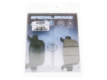 Obrázok z brzdové platničky Polini organic pre Honda forza Jazz NSS, S-Wing FES