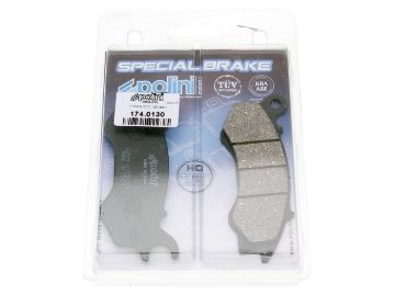 Obrázok z brzdové doštičky Polini organic pre Honda PCX 125 (10-), NSC, Vision, Peugeot