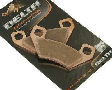 Obrázok z brzdové platničky Delta Braking sintered DB2011OR-N