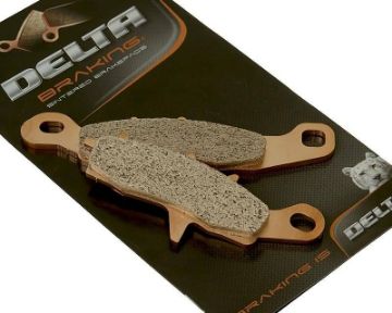 Obrázok z brzdové platničky Delta Braking sintered heavy duty DB2490QDD