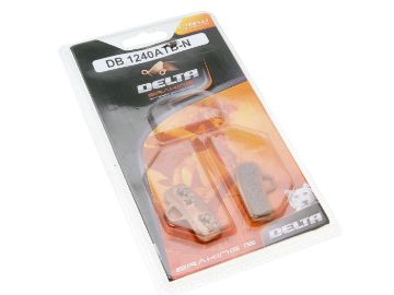 Obrázok z brzdové platničky Delta Braking sintered pre Hayes Stroker Ace 4-piston