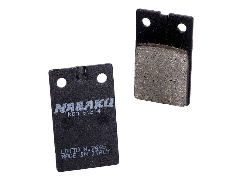Obrázok z brzdové platničky Naraku organic pre Malaguti F12 Phantom, Crosser, Simson S53, S83