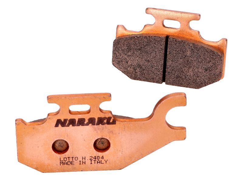 Obrázok z brzdové platničky Naraku sintered pre Yamaha 660 YXR FAR/FAS Rhino (4x4), 700 YFM Raptor, 700 YFM RY