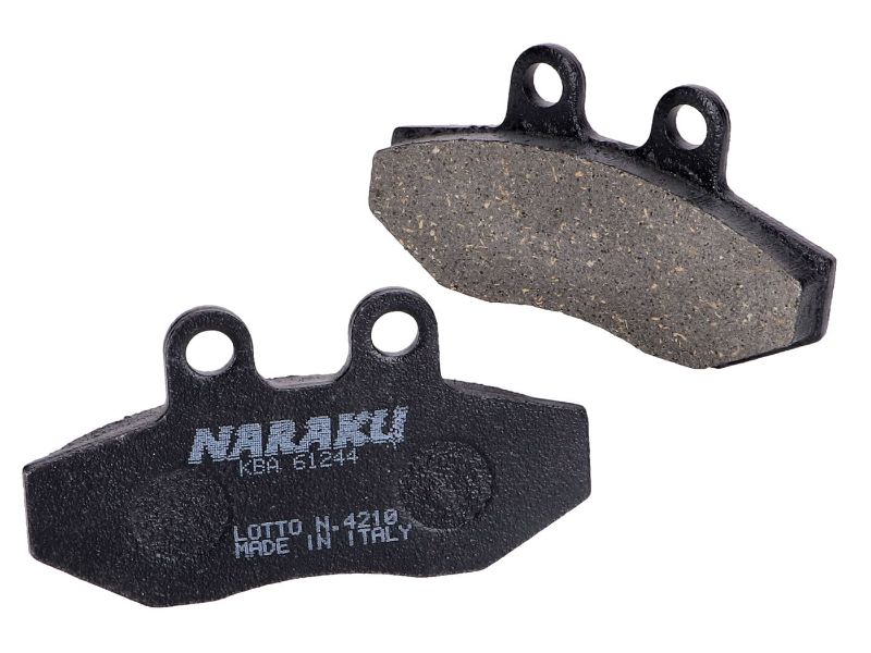 Obrázok z brzdové platničky Naraku organic pre MBK Flame XC125, Yamaha Cygnus XC125