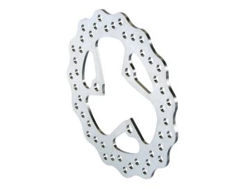 Obrázok z Brzdový kotúč Polini Wavy OVERSIZE 202mm pre Yamaha Jog 50 vzadu