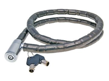 Obrázok z cable lock 120cm x 18mm s two keys