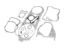 Obrázok z Tesnenie motora sada komplet. typ 835mm pre GY6 125/150cc 152QMI