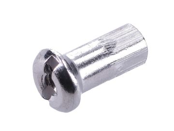 Obrázok z Nipel pre špajdle M3.5 chrom pre Simson S50, S51, S53, S70, S83, KR51/1, KR51/2, SR4-1, SR4-2, SR4-3, SR4-4