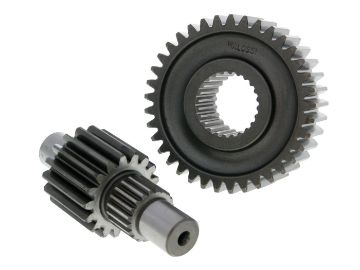 Obrázok z Prevod sekundárny Malossi HTQ 17/37 pre Aprilia, Benelli, Italjet, MBK, Yamaha