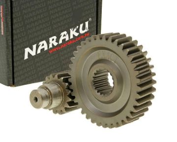 Obrázok z Prevod sekundárny sada  Naraku racing 16/37 +25% pre GY6 125/150cc 152/157QMI