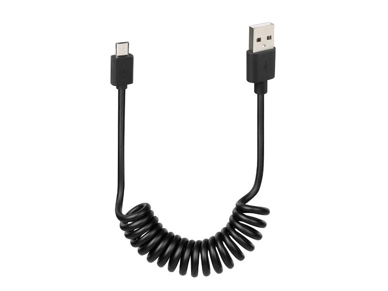 Obrázok z USB kábel typ Micro 100cm čierny