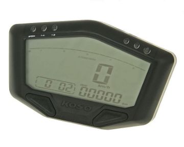 Obrázok z Tachometer multifunkčný Koso DB-02 Race Batériová verzia 