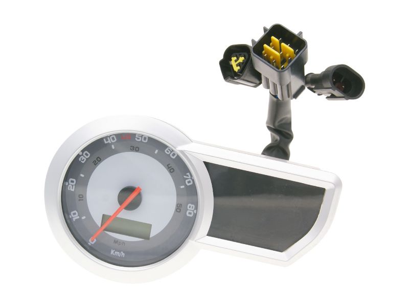 Obrázok z tachometer pre Generic Trigger, Explorer Sniper, KSR Moto, Ride Thorn  Supermoto 50cc