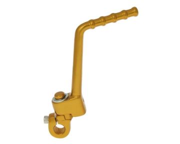 Obrázok z nakopávačka -štart páka ALU oranžová f. pre Derbi EBE, D50B0