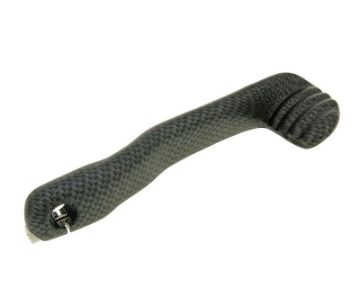 Obrázok z nakopávačka -štart páka ALU   carbonový vzhľad  pre Aprilia (Minarelli motor )