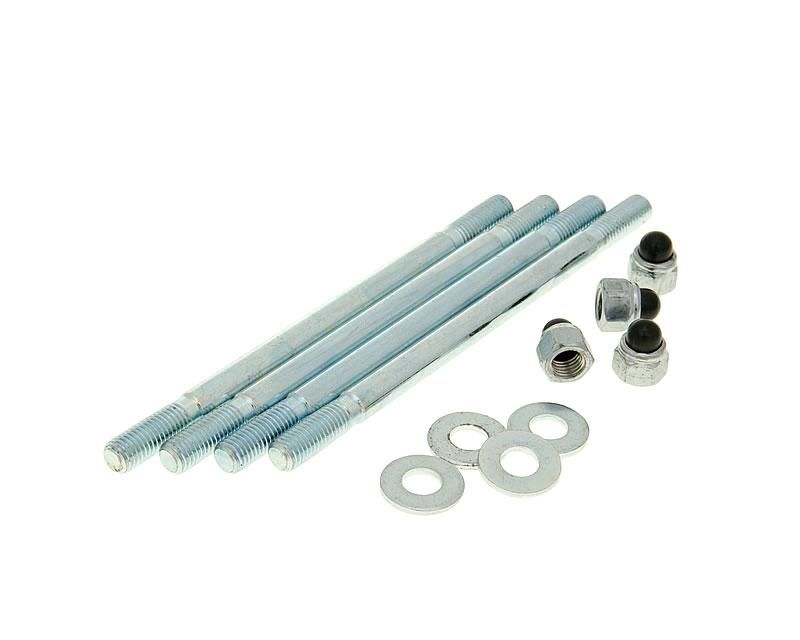 Obrázok z valec skrutka sada vrátane matíc M7x115mm - 4 ks pre Minarelli AM, Generic, KSR-Moto, Keeway, Motobi, Ride, CPI, 1E40MA, 1E40MB