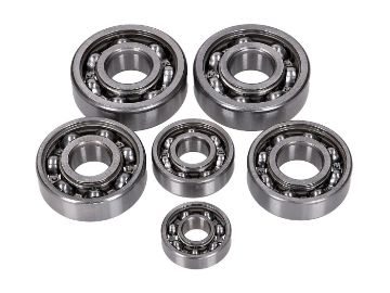 Obrázok z Ložiská prevodovky sada SNH 6-ks pre Simson S50, KR50, KR51/1, SR4, Schwalbe, Star, Sperber, Spatz, Habicht