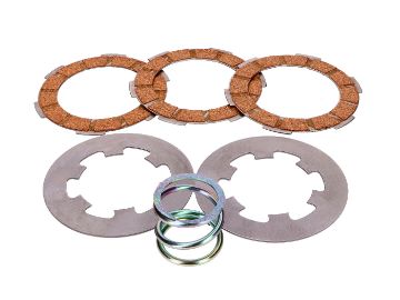 Obrázok z Spojkové lamely sada CIF pre Vespa Primavera 50-100, Vespa ET3, PK, PK-XL 50, 125, APE 50