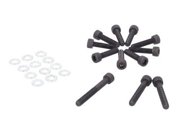 Obrázok z Skrutky krytu variatora čierna farba Minarelli