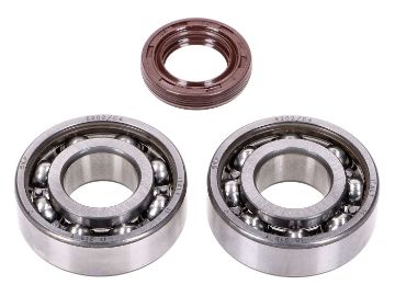 Obrázok z Ložiská kľukového hriadeľa - sada Schmitt SKF, FKM Premium -C4- pre Piaggio Ciao, Bravo, Boxer