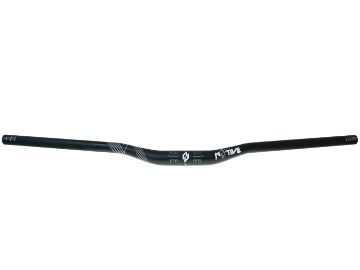 Obrázok z riadidlá  AL7075 780x31.8, 20mm stúpanie 5° up-, 7° zošykmenie  - čierna f.