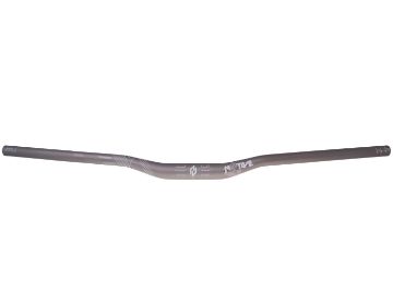 Obrázok z riadidlá  AL7075 780x31.8, 20mm stúpanie 5° up-, 7° zošykmenie  - grey