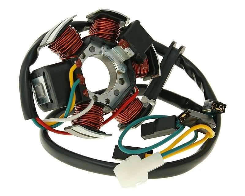 Obrázok z alternátor stator 85W pre Derbi Senda, Aprilia RX, SX, Gilera RCR, SMT