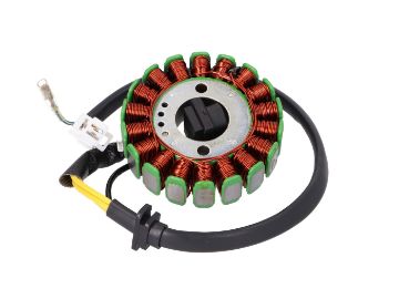 Obrázok z alternátor stator 18-cievok d=88.5mm pre GY6 125, 150
