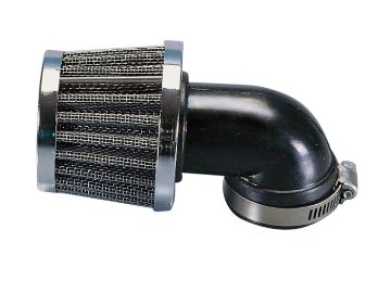 Obrázok z vzduchový filter Polini metal air box 38mm 90° pre PHBL karburátor
