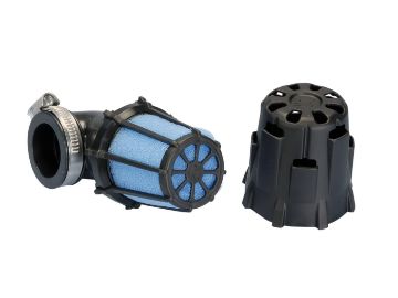 Obrázok z vzduchový filter Polini D.37 small air box 37mm 90° čierna f.