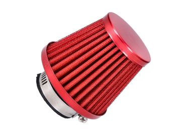 Obrázok z vzduchový filter Power 35mm karburátor spojenie červená f.