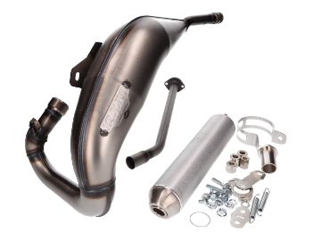 Obrázok z výfuk Yasuni Cross MAX aluminum pre Aprilia RX, SX, Derbi R, SM, Gilera RCR, SMT
