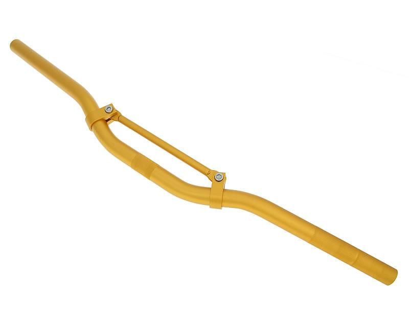 Obrázok z Riadidlá downhill scooter aluminium zlatá farba-look