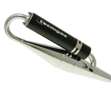 Obrázok z výfuk Tecnigas Next-R chrom pre Suzuki, Aprilia