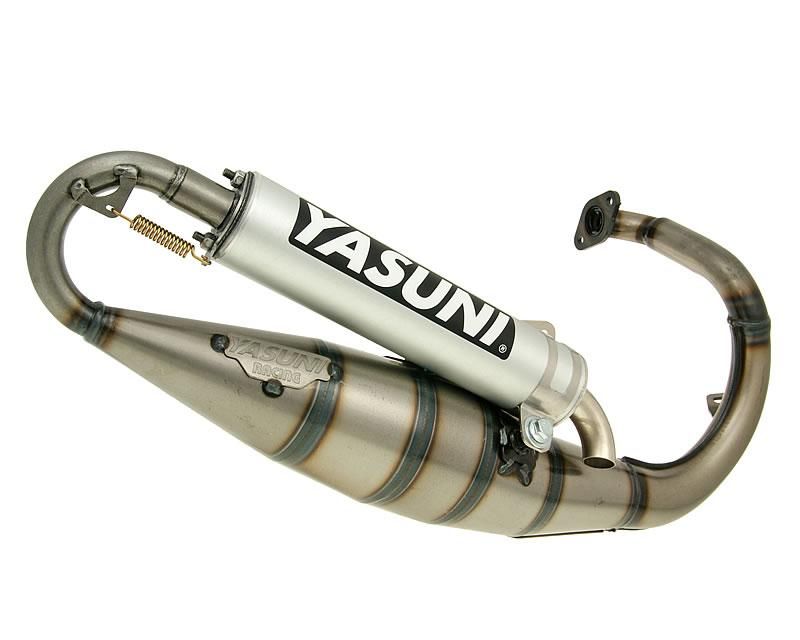 Obrázok z výfuk Yasuni Scooter R aluminum pre Peugeot vertical