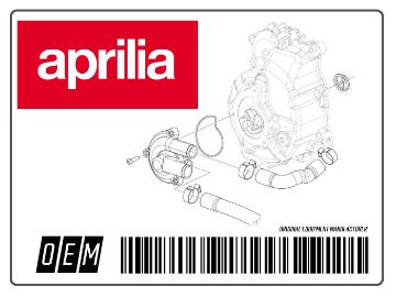 Obrázok z Vordere Haube weiss lackiert Aprilia O/AUFKL
