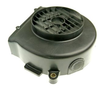 Obrázok z kryt ventilátora čierna farba GY6 50cc 139QMB/QMA