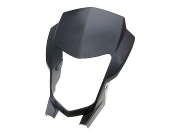 Obrázok z svetlomet mask OEM čierna farba Aprilia RX, SX 11-17