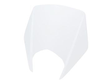 Obrázok z kapotáž svetlometu horné part OEM biela farba pre Derbi Senda 2011-, Gilera RCR, SMT 2011-