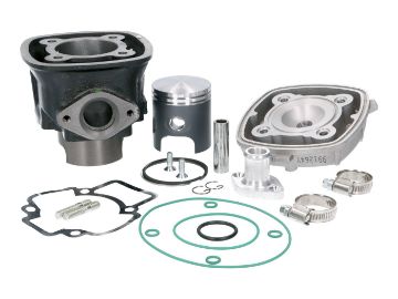 Obrázok z valec sada Top Perpremances čierna farba Trophy 71cc 48mm pre Piaggio LC