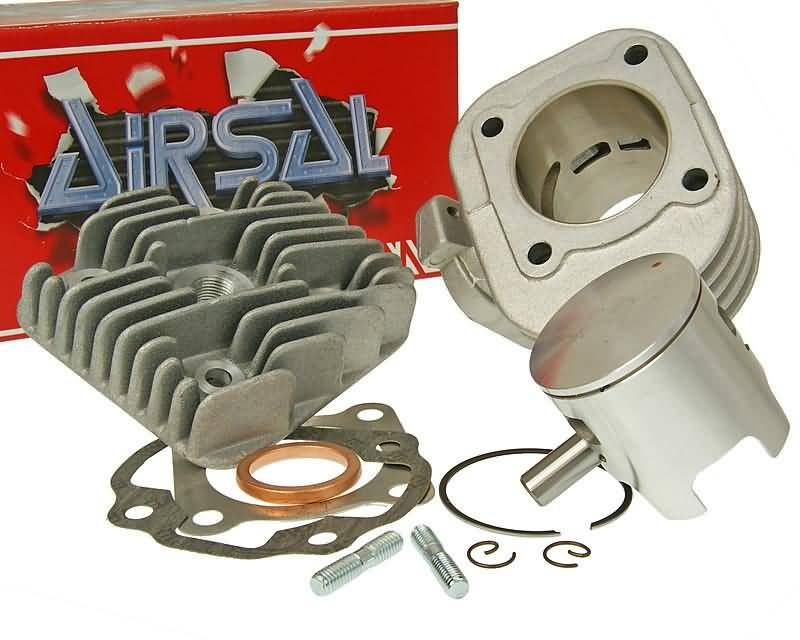 Obrázok z valec sada Airsal T6-Racing 69.7cc 47.6mm pre Minarelli horizontal AC