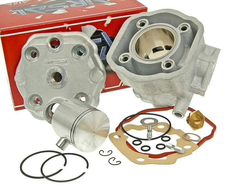 Obrázok z valec sada Airsal Tech-piston 72.4cc 48mm pre Derbi Senda GPR, Gilera GSM SMT RCR Zulu EBE, EBS